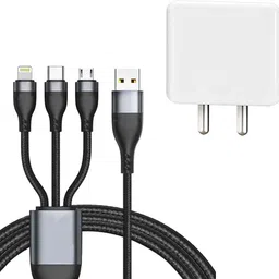 EYNK 65 W SuperVOOC 6 A Wall Charger for Mobile with Detachable Cable image 1