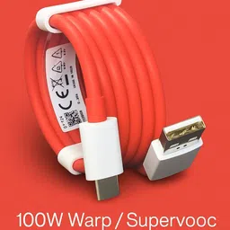 iBAss USB Type C Cable 6.5 A 1 m original DASH/WARP TYPE C CHARGING CABLE image 3