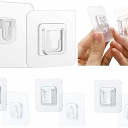 vrdh (Pack of 30) Self-Adhesive WALL MOUNTED Male Female Hook 1.218 Hook 1-picture-21