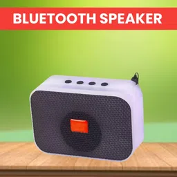 FRONY M412 PORTABLE BLUETOOTH DESKTOP SPEAKER)Dynamic Thunder Sound With Deep BassF497 5 W Bluetooth Laptop/Desktop Speaker-image-0