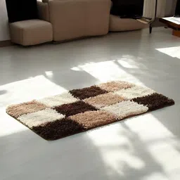 unfold happiness Multicolor Cotton Carpet image 1