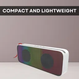 SYARA Shark (PORTABLE BLUETOOTH DESKTOP SPEAKER)Dynamic Thunder Sound With Hi BassI149 20 W Bluetooth Laptop/Desktop Speaker image 1