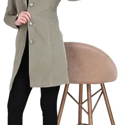 brazo Tweed Solid Coat For Women image 5