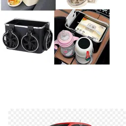 xzrtz Car Multifunctional Organizer Console Tissue holder X311 Trunk Organizer image 2