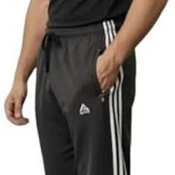 falak textile Men Solid Black Track Pants-picture-34