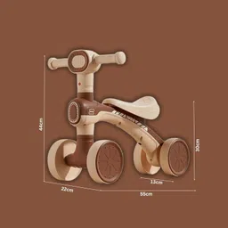 axtella Balance Bike Colorful Lighting Baby for 2-6 Year Old Girl & Boy image 4