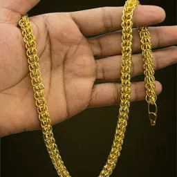 rkb sales 1gm gold plated High Quality chain for men Gold-plated Plated Alloy Chain-picture-20