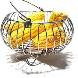 nestbond Stainless Steel Fruit Basket 10 Inch Stainless Steel Fruit & Vegetable Basket Stainless Steel Fruit & Vegetable Basket-picture-20