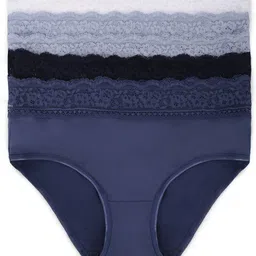 marks & spencer Pack of 5 Women Boy Short Blue Panty-picture-17