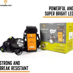 Rhl1 Yellow warm Light 10 hrs Torch Emergency Light-image-0