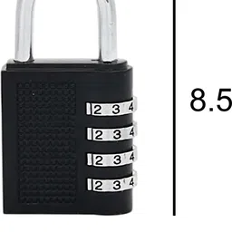 deodap Zinc Alloy Metallic Smart Lock image 3