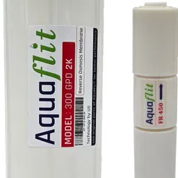 aquaflit 300 GPD Membrane with FR-450 for up to 2000 TDS | Compatible all 300 GPD Housing Solid Filter Cartridge-picture-21