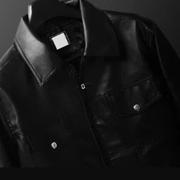 inma enterprises Men Solid Biker/Riding Jacket image 5