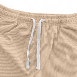 rajovati Women Regular Fit Beige Viscose Rayon Trousers image 3