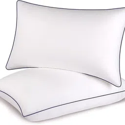 rubi creation Microfibre Solid Sleeping Pillow Pack of 2-picture-26