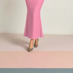 DSV ENTERPRISES Shapeware Pink M0092 Lycra Blend Petticoat-picture-28