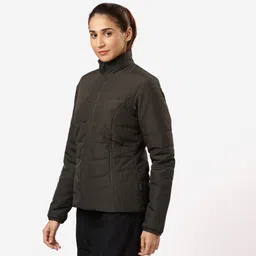 forclaz Women’s synthetic trekking down jacket MT50 5°C - Green-picture-19