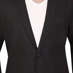 abc any budy clean Men Self Design Single Breasted Casual Blazer image 4