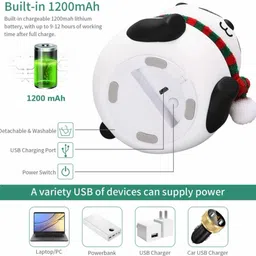 popat Panda Lamp (Inbuilt 7 Different Lights) Night Lamp image 4