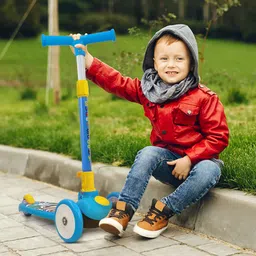 nhr Smart Kick Scooter, 4 Adjustable Height, Foldable & PVC Wheels,Cap-75 Kg image 5