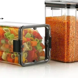 burn rock Plastic Cereal Dispenser - 1100 ml image 4