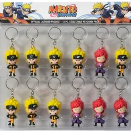 cutekeyring Cute Cartoon Character Keychain Combo 12 PCS Silicone Key Holder-picture-11