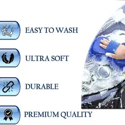 winkcart Microfiber Vehicle Washing Cloth image 2