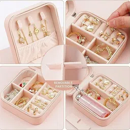 onishomes Mini jewelry organizer box Multipurpose Vanity Box image 5