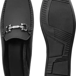 thivim Deziner Mens Black Casual Ethnic Wear Loafers For Diwali Loafers For Men image 4