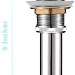 zap Bathroom Sink Stainless Steel Pop-Up Strainer image 2