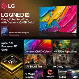 lg QNED8AA 108 cm (43 inch) Ultra HD (4K) QNED Smart WebOS TV 2025 Edition image 2