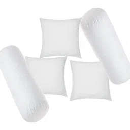 Microfibre Bolster Pack of 5 Solid Combo Prime Set Of 3 Cushions & 2-image-27