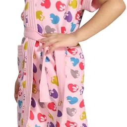 be you Pink XXS Bath Robe image 2