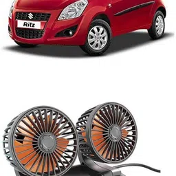 elite Car Cooling Fan 12V With 360 Degree Rotation 2 Speed Fans E-1633 Car Interior Fan-picture-14