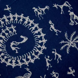 rjf Unstitched Pure Cotton Kurta Fabric Printed image 4