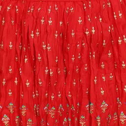 V-Mart Women Ethnic Motifs Printed Maxi Straight Skirt image 3