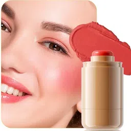 florero Pocket Blusher Stick Natural Matte Blush for Cheeks Lips & Eyes image 1