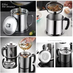 meludi Stainless Steel Oil Filter Bottom Loading Water Dispenser image 3