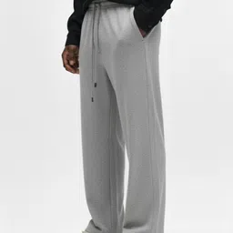 dockstreet Men Striped Grey Track Pants-picture-26