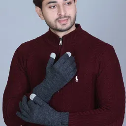 513 Solid Winter Men Gloves-picture-21