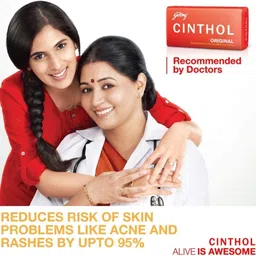 cinthol Original Deodorant And Complexion Soap image 4