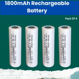 sacro Rechargeable 1800Mah Lithium-Ion For Light Speaker Pack of 4Q75 Battery-picture-36