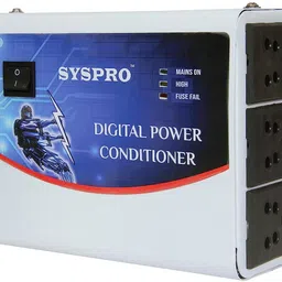 syspro Voltage Stabilizer for Double Door Fridge up to 450 Liter ( Range 160-280 V ) | 500 VA Voltage Stabilizer for Refrigerator image 3