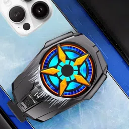 ElectroEra Enterprise NEW_SL-09 Magnetic Cell Phone Cooler, Phone Cooling Fan Portable Lightweight 1 Fan Ergonomic Cooling Pad image 1