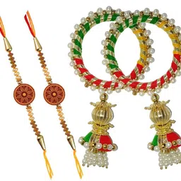 ingo creation Bhaiya Bhabhi 113 Yarn Chawal Roli Pack Set-picture-14