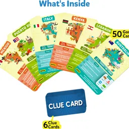 skillmatics Card Game - Guess in 10 Countries of The World, Educational Toy for Kids Ages 8+ image 2