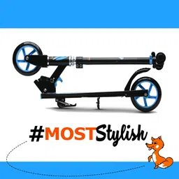 Outdoor_TOYSHPERE TSC - 140 BLUE SCOOTER-image-1