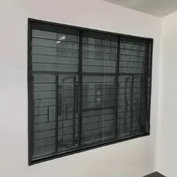 blemy Black 5x5 ft Window Mosquito Mesh Stitched Net Screen with Hook & Loop Tape Polyester Washable Adults Mosquito Net-picture-27