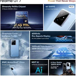 realme Gt 7 (Icesense Blue, 512 GB) image 5