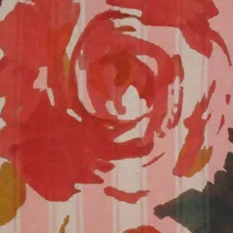 zeba Red Abstract Fabric 16 x 16 Inches Cushion Cover image 5